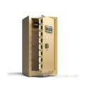 Tiger Safes Classic Series-Gold de 100 cm de altura con bloqueo de huellas dactilares